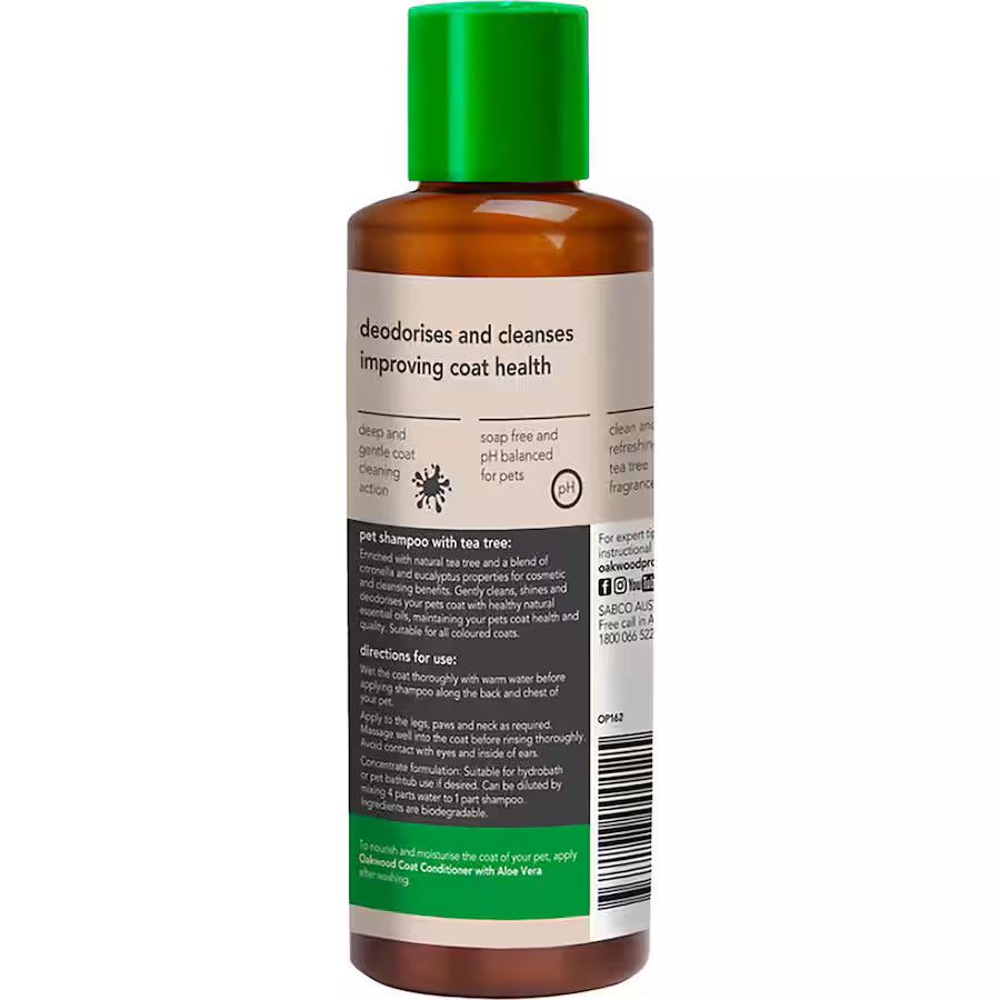 Oakwood Deep Clean Dog Shampoo Double Coats