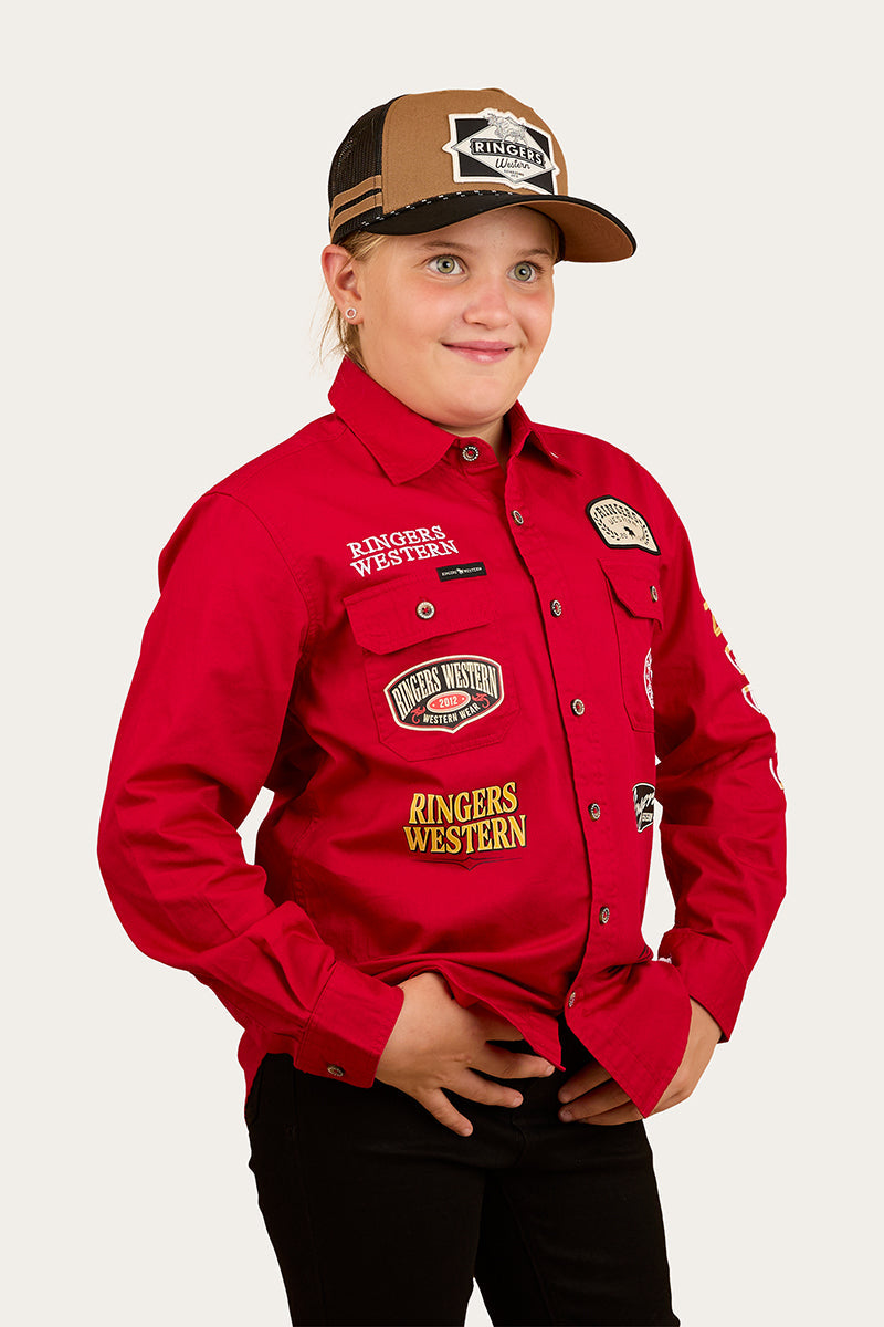 Ringers Western Junior Chute Boss Work Shirt