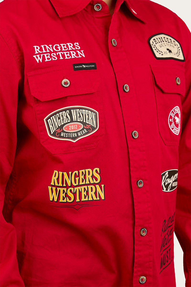 Ringers Western Junior Chute Boss Work Shirt