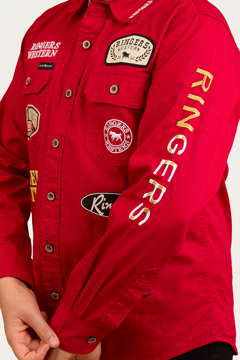 Ringers Western Junior Chute Boss Work Shirt