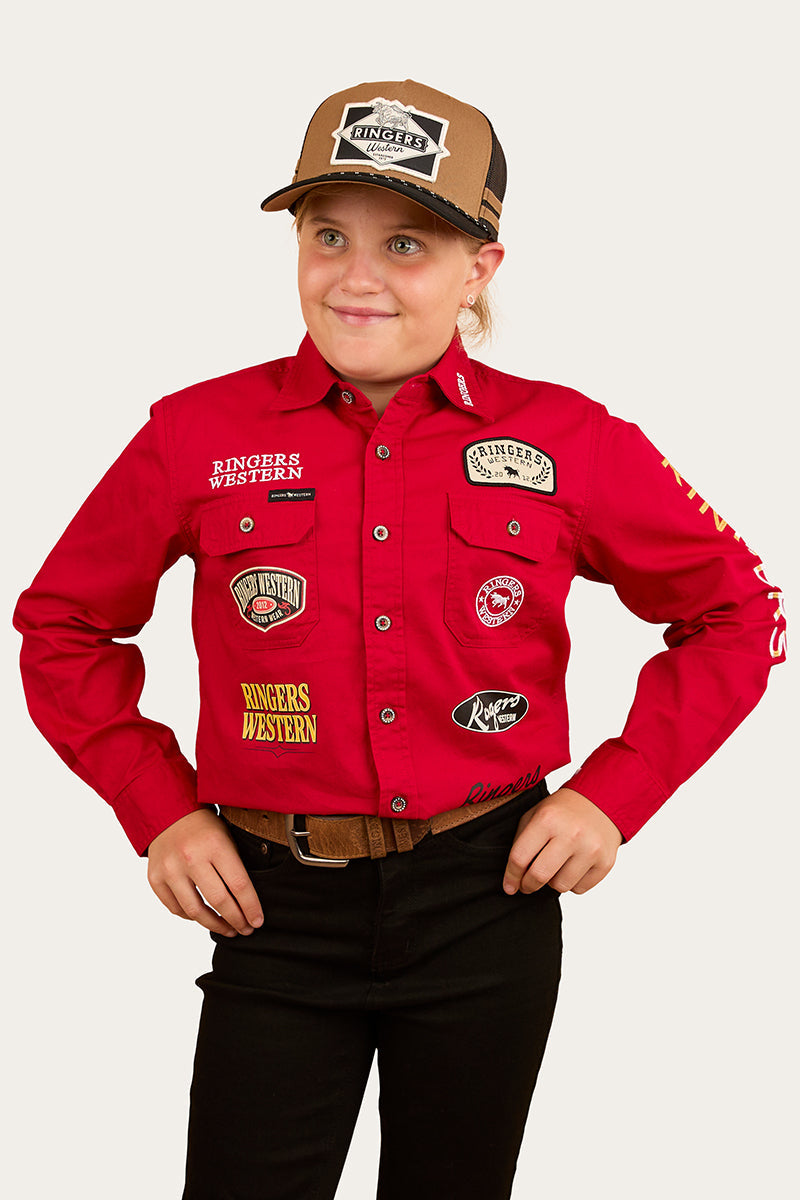 Ringers Western Junior Chute Boss Work Shirt