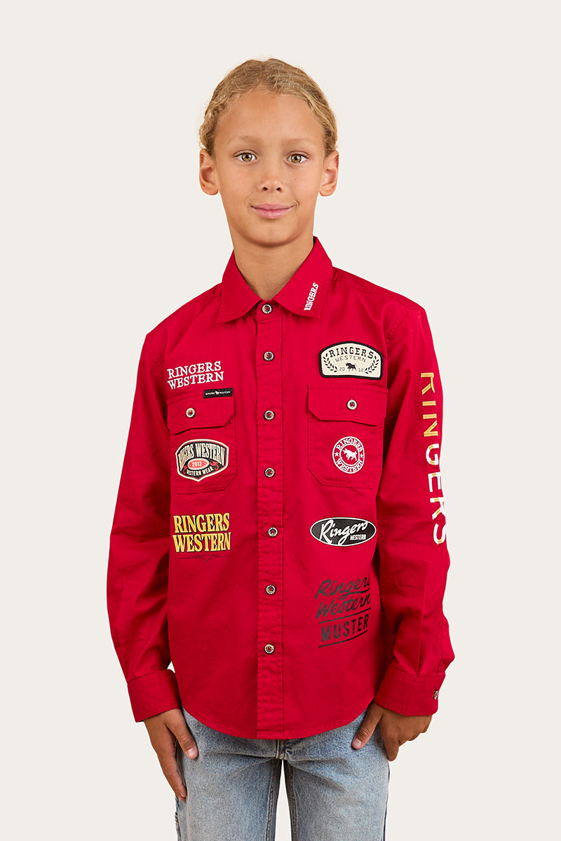 Ringers Western Junior Chute Boss Work Shirt