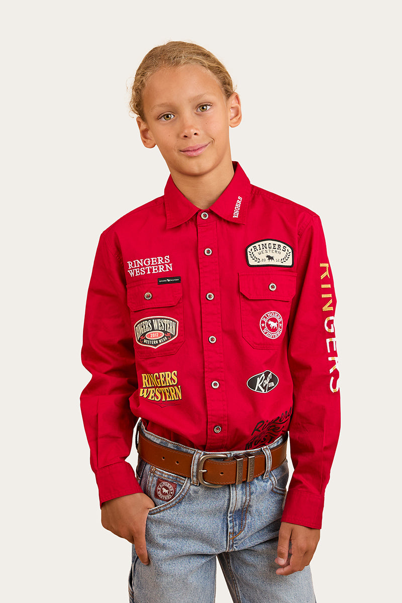 Ringers Western Junior Chute Boss Work Shirt