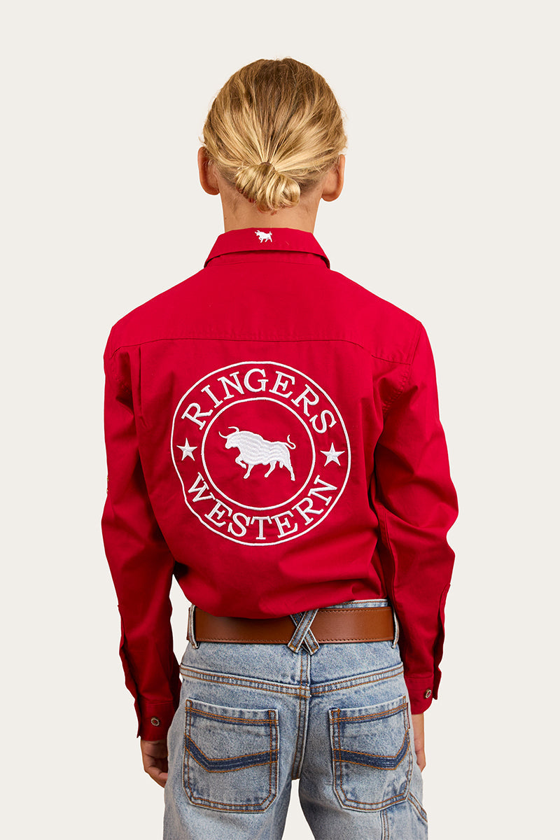 Ringers Western Junior Chute Boss Work Shirt