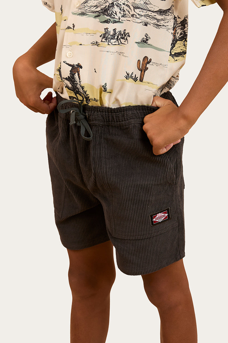 Ringers Western Ronan Boys Corduroy Walk Short