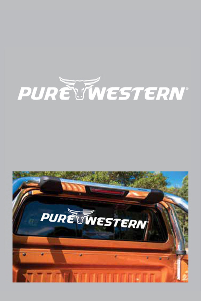 Pure Western Ute Sticker