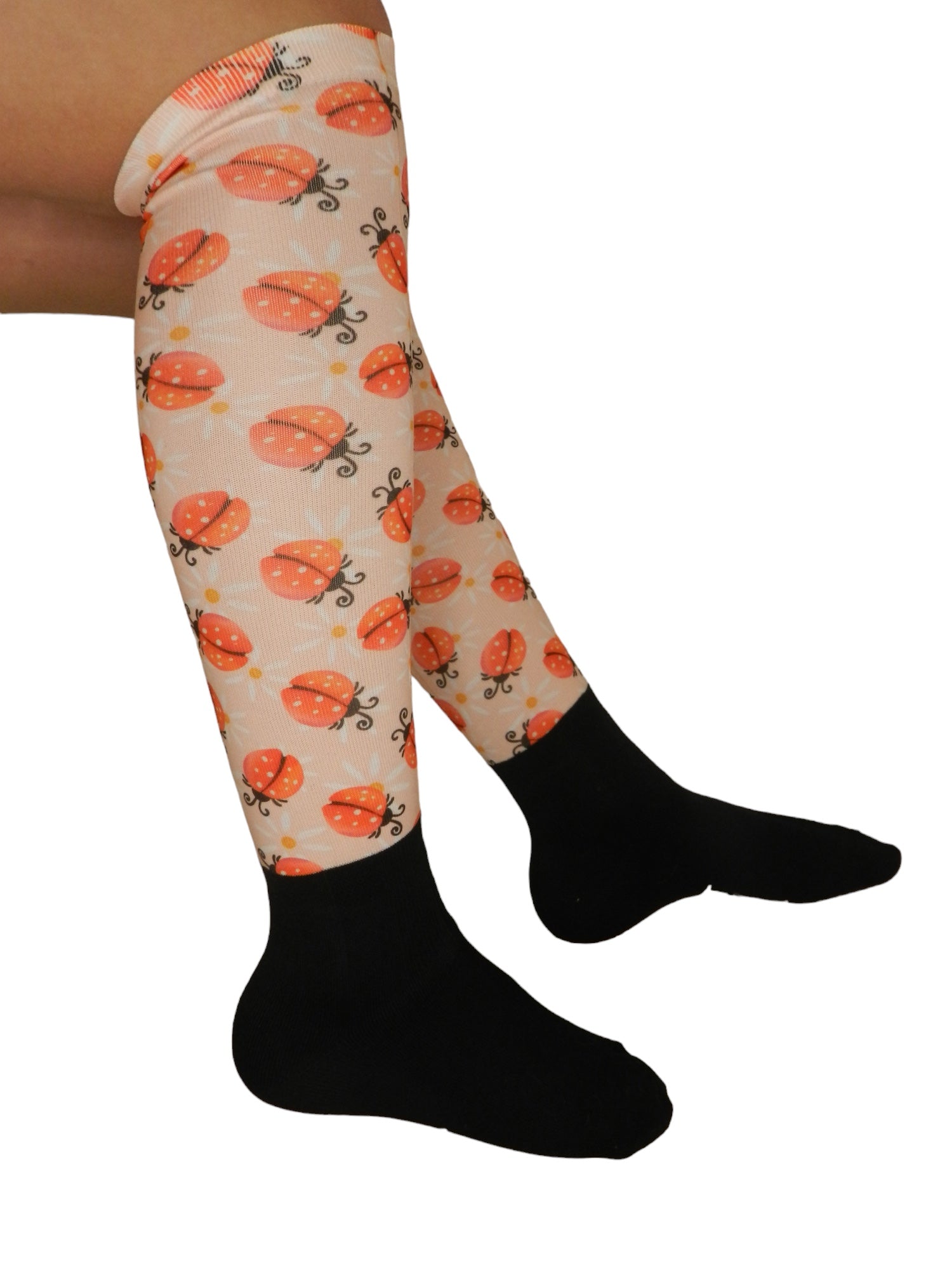 Equisocks LadyBug Gallop Socks