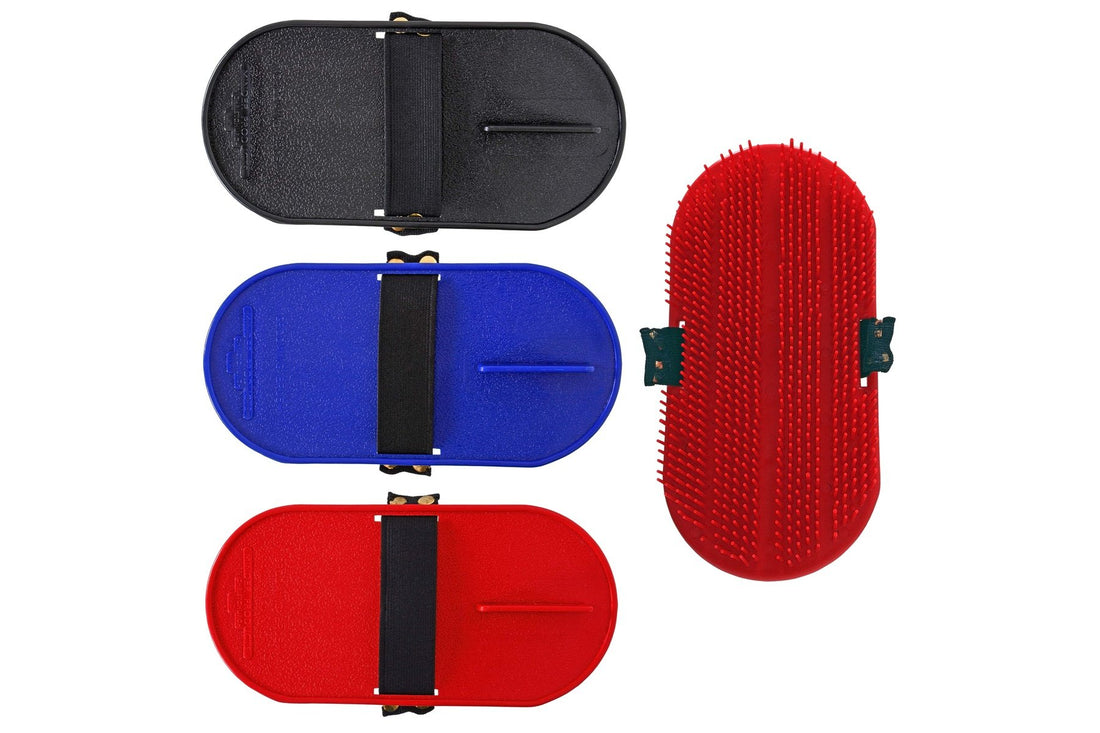 Blue Tag Plastic Curry Comb Groomer