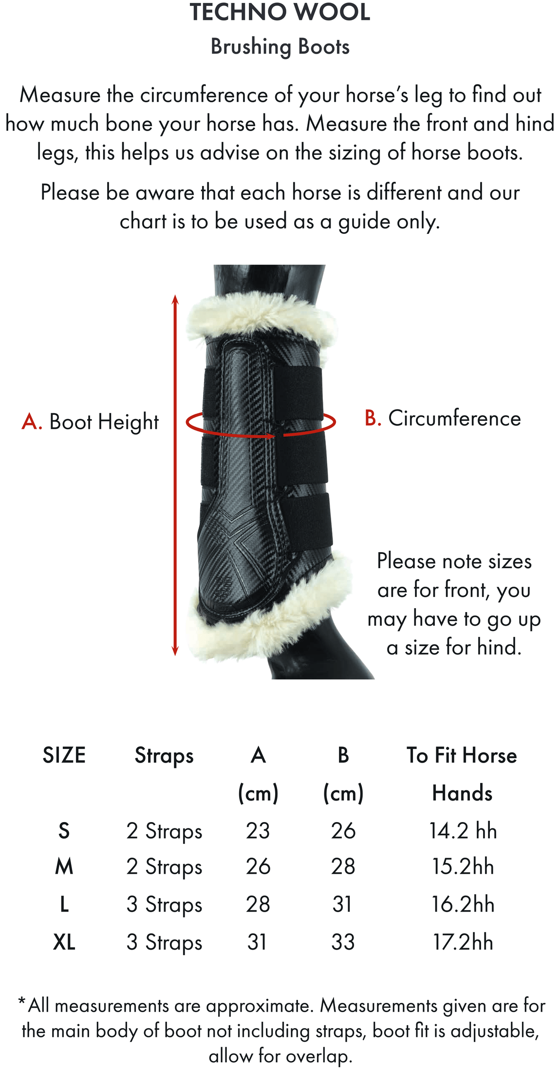 Premier Equine Techno Wool Brushing Boots