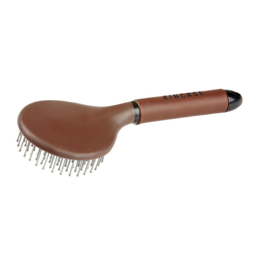 Kincade Leather Embossed Mane & Tail Brush