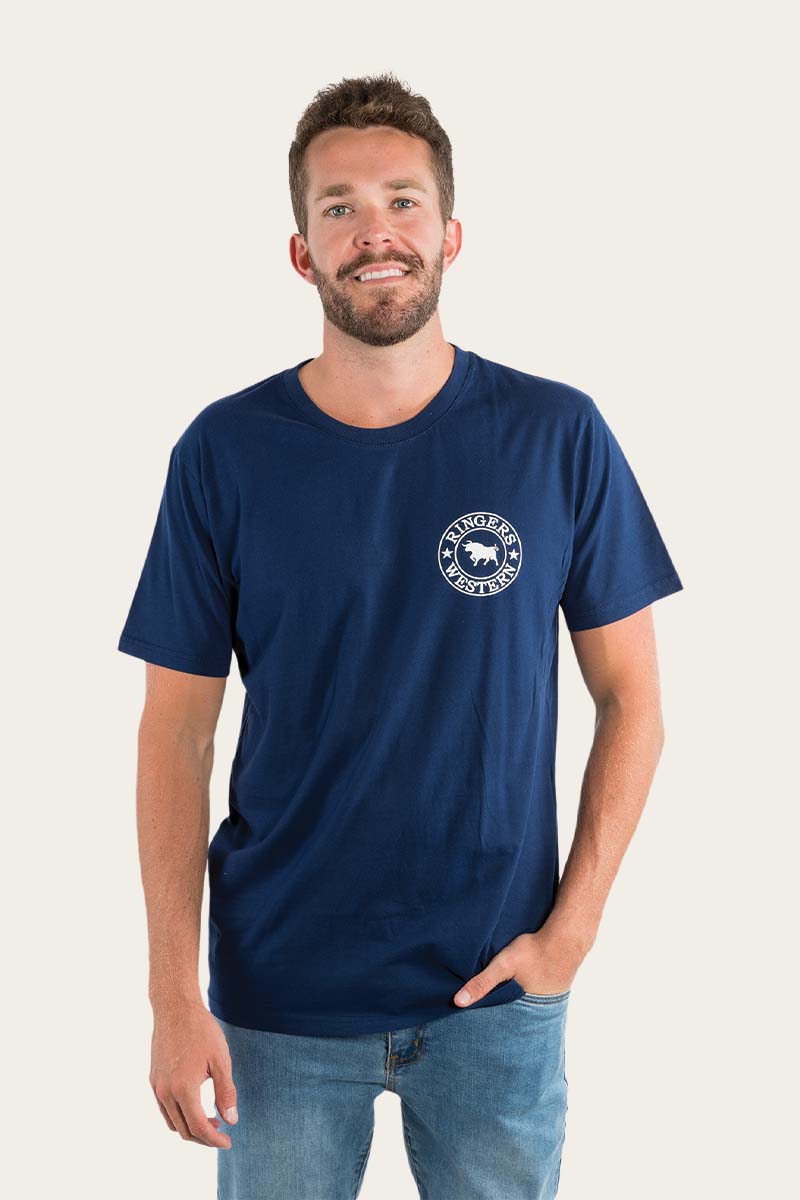 Ringers Western Signature Bull Mens Loose Fit T-Shirt
