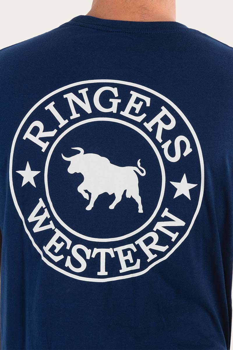 Ringers Western Signature Bull Mens Loose Fit T-Shirt