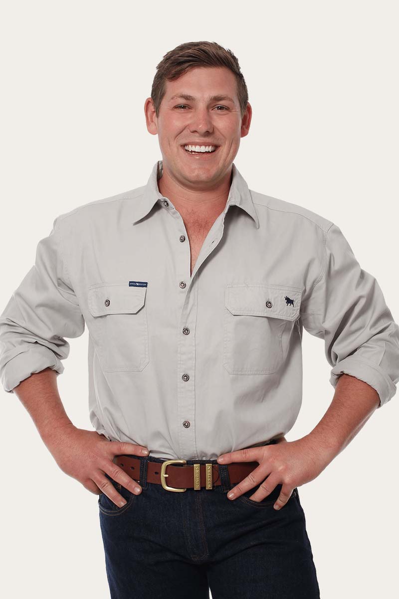 Ringers Western King River Mens Full Button Work Shirt