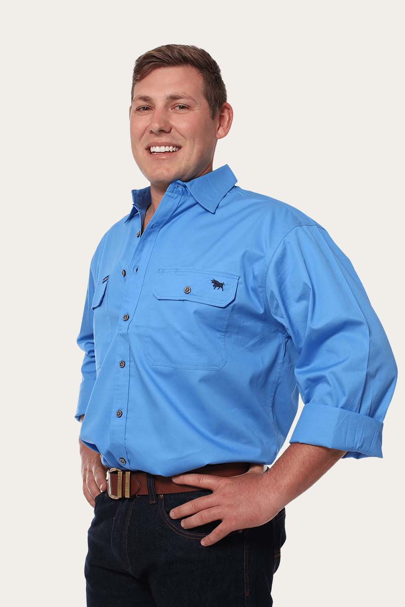 Ringers Western King River Mens Full Button Work Shirt