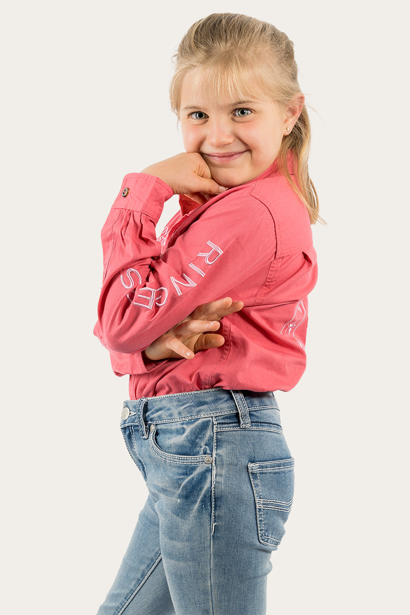 Ringers Western Jackaroo Kids Full Button Work Shirt