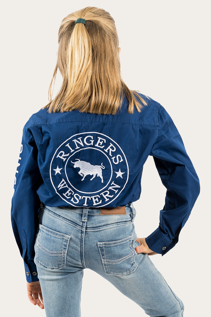 Ringers Western Jackaroo Kids Full Button Work Shirt