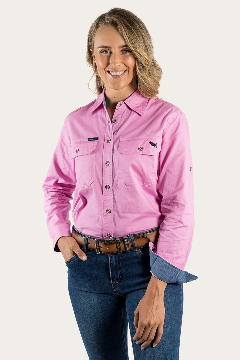 Ringers Western Pentecost River Womens Full Button Work Shirt