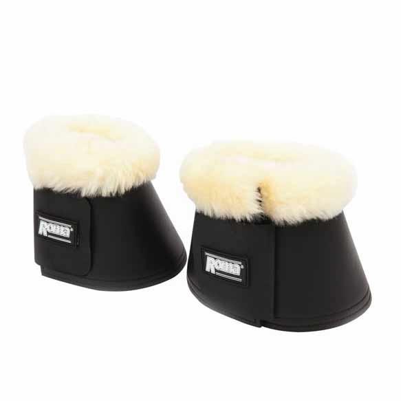 Roma Merino Sheepskin Trim Bell Boots