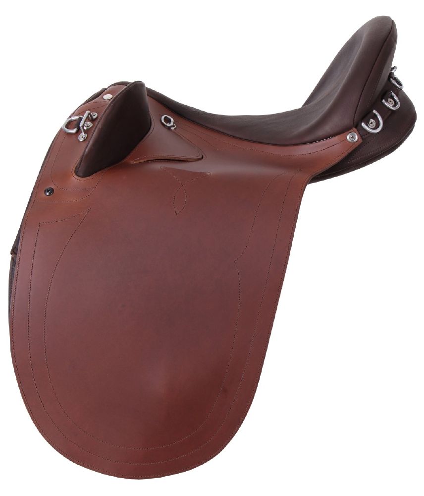 Double Hill Leather Stock Saddle Adjustable Tree