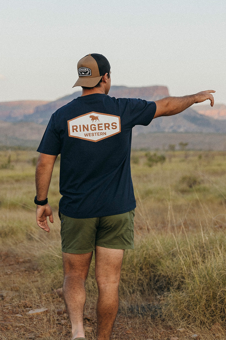 Ringers Western Servo Mens Loose Fit T-Shirt