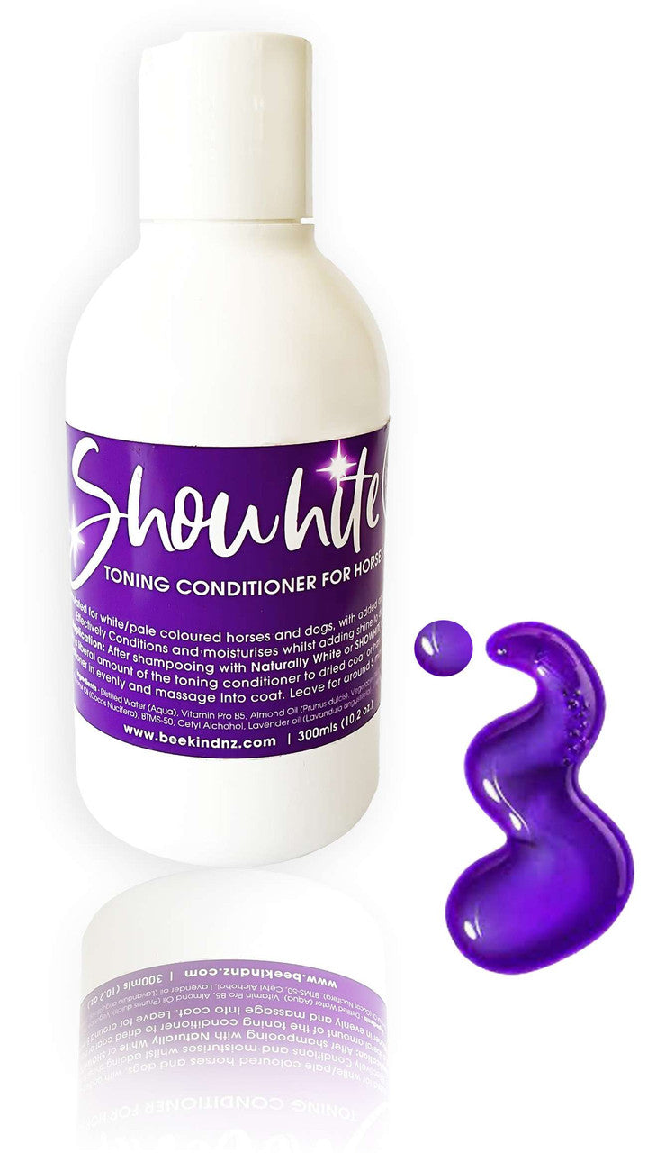 Show White - Toning Crème Conditioner for Horses & Dogs