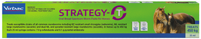 Virbac Strategy-T horse wormer 35ml
