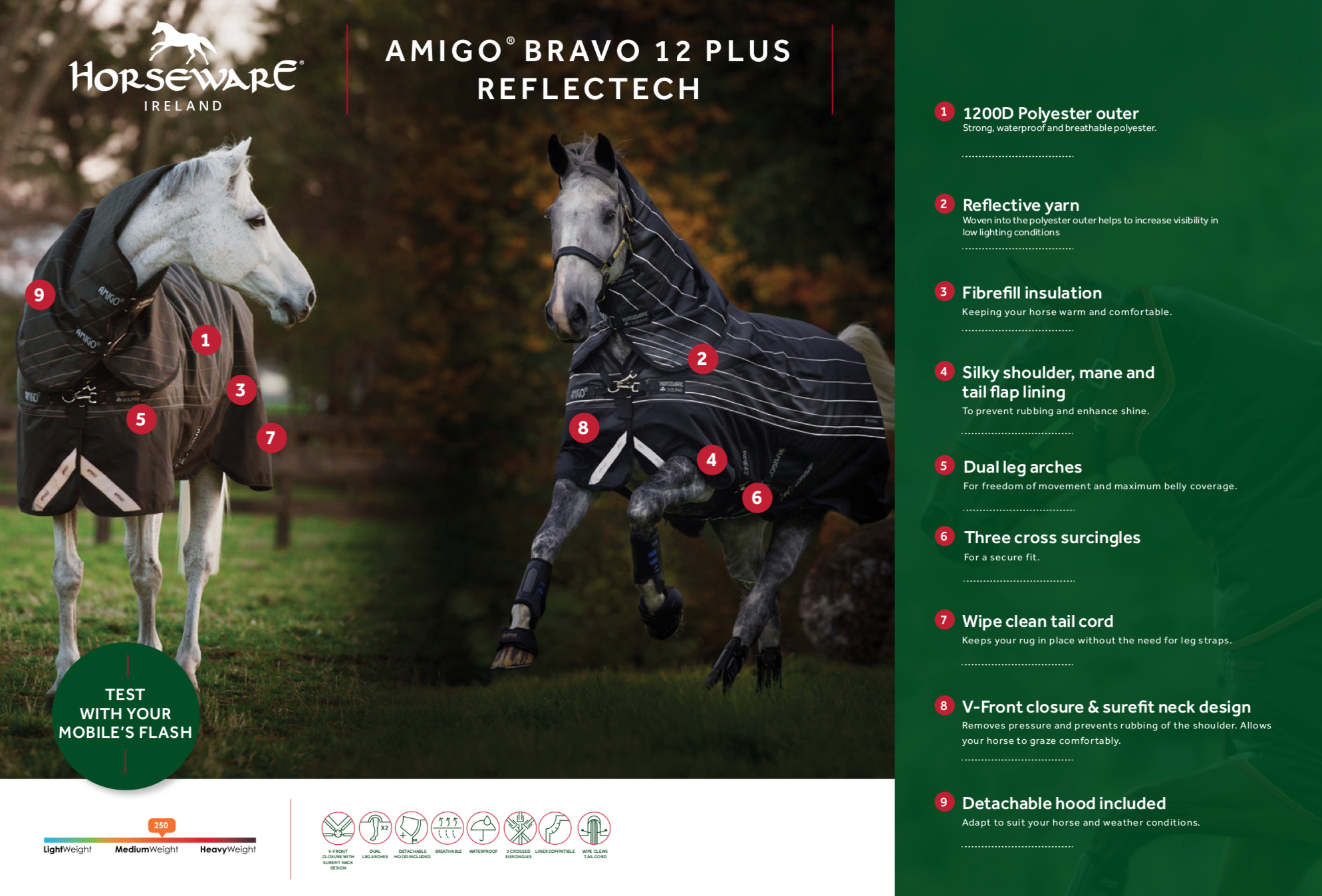 Amigo Bravo 12 ReflecTech Plus