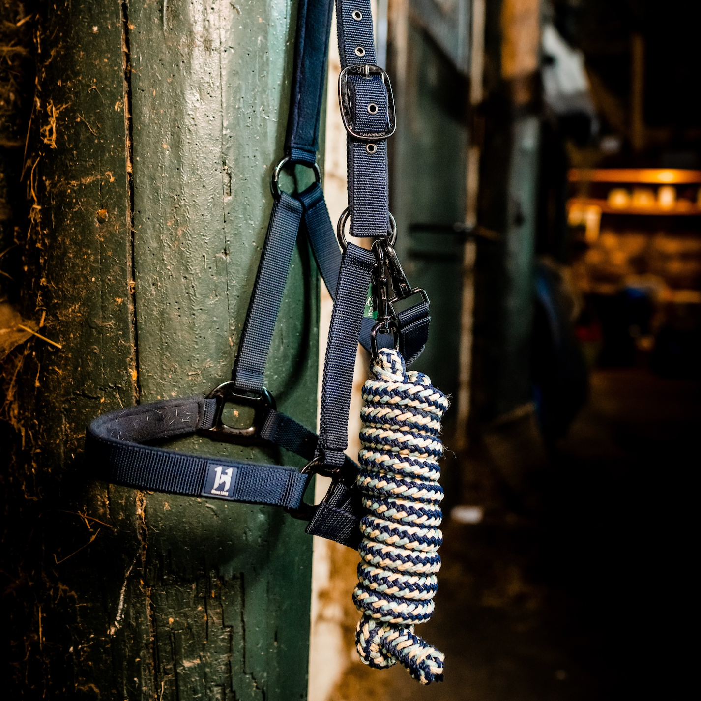 Horseware Newmarket Headcollar & Leadrope Set