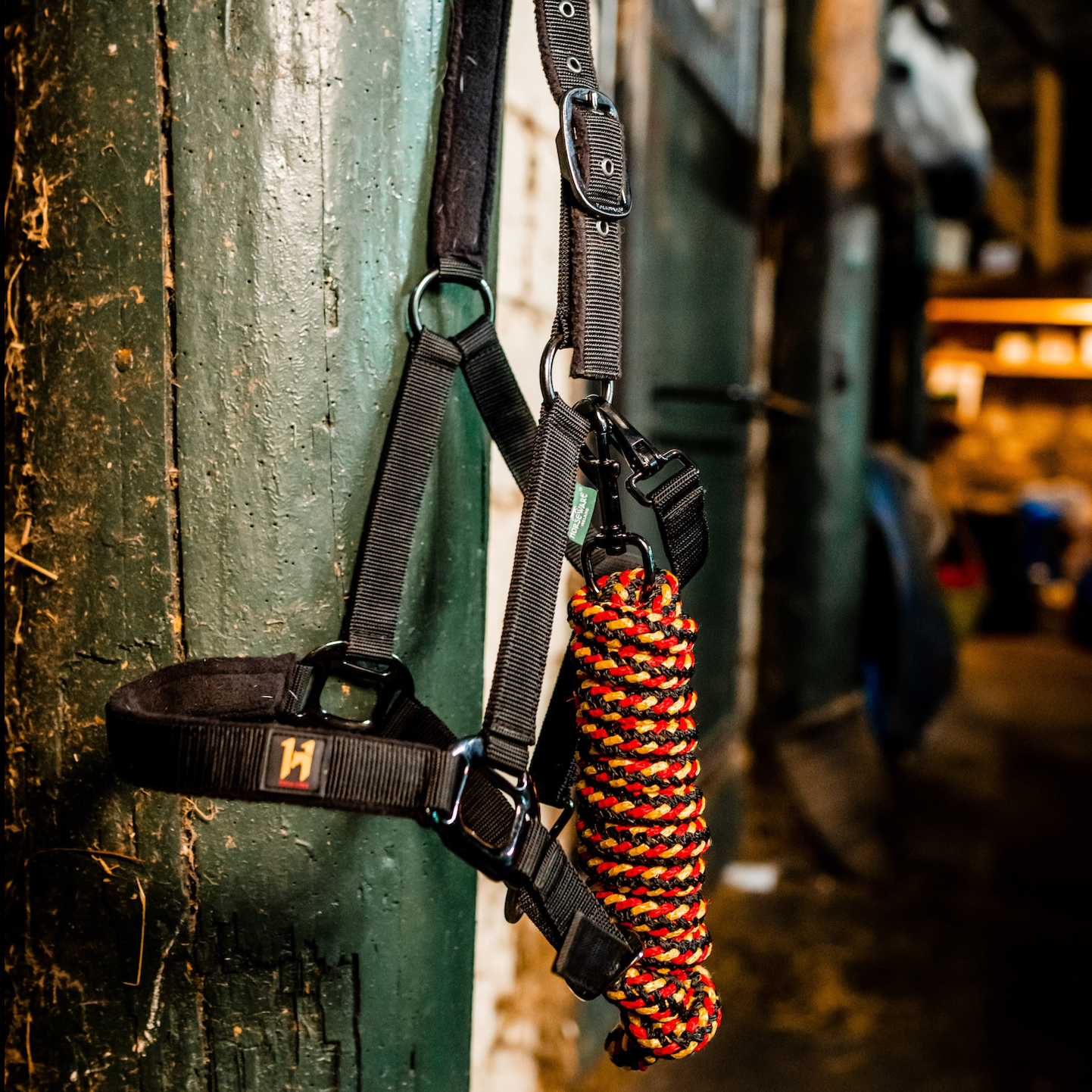 Horseware Newmarket Headcollar & Leadrope Set