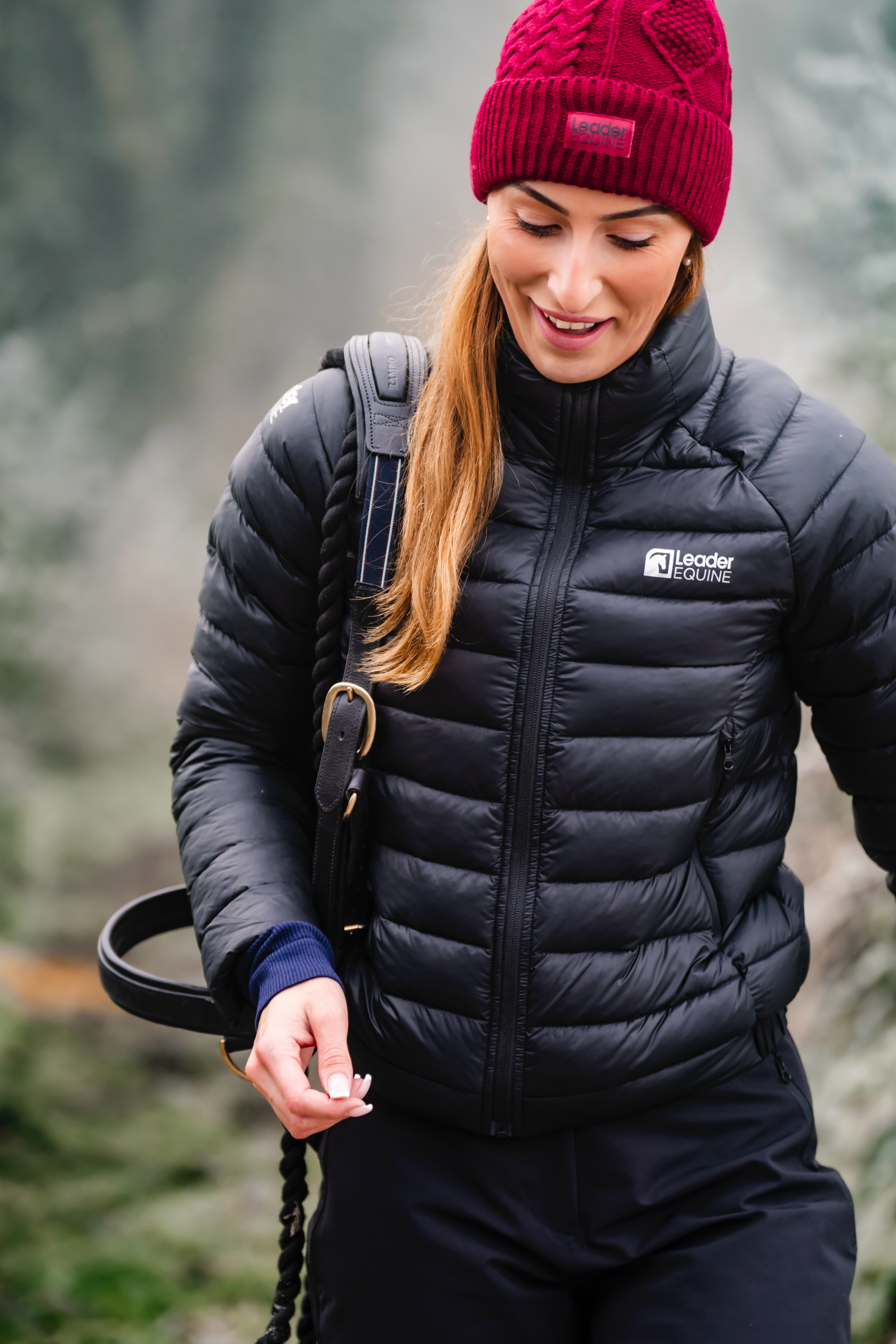 LE Snowy Mountain Puffer Jacket