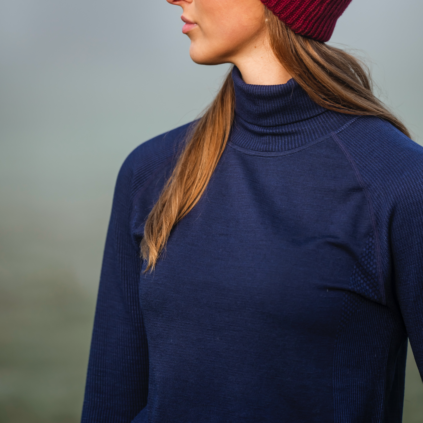 Leader Equine Equitation Merino Blend Long Sleeve Top