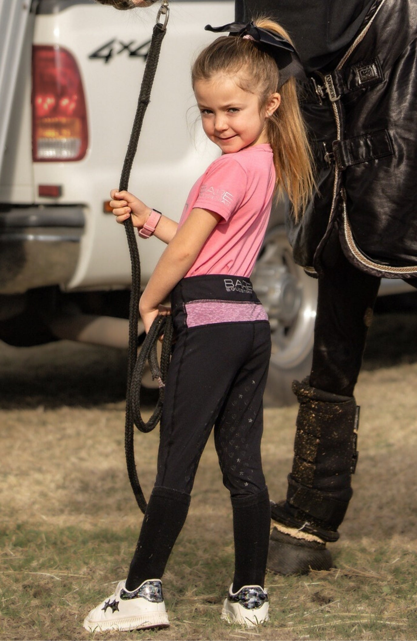 BARE Equestrian Babes Performance Riding Tights