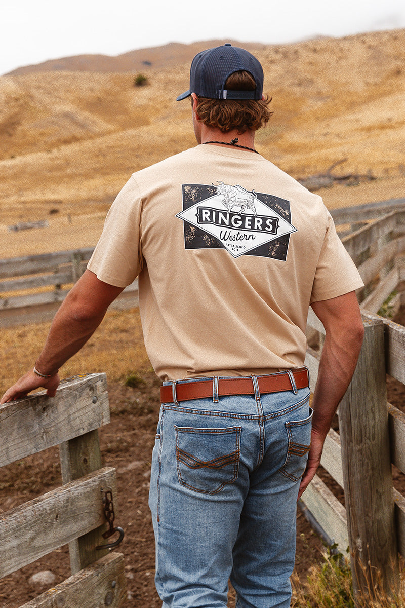 Ringers Western Hometown Mens Loose Fit T-Shirt