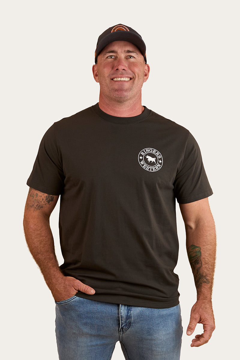 Ringers Western Signature Bull Mens Loose Fit T-Shirt