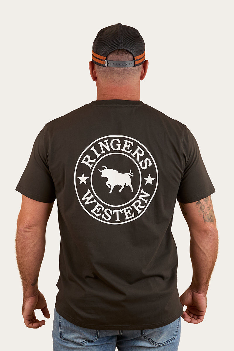 Ringers Western Signature Bull Mens Loose Fit T-Shirt