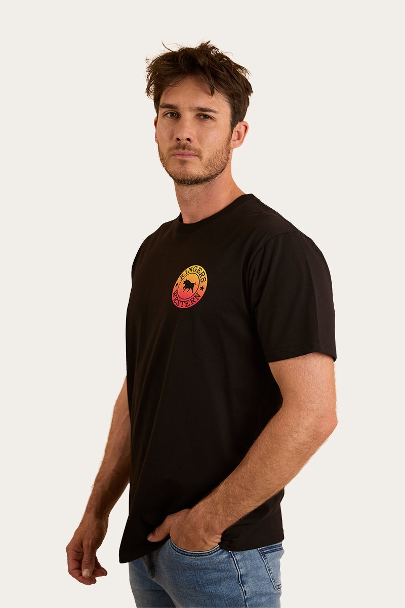 Ringers Western
Signature Bull Mens Loose T-Shirt - Black Fade