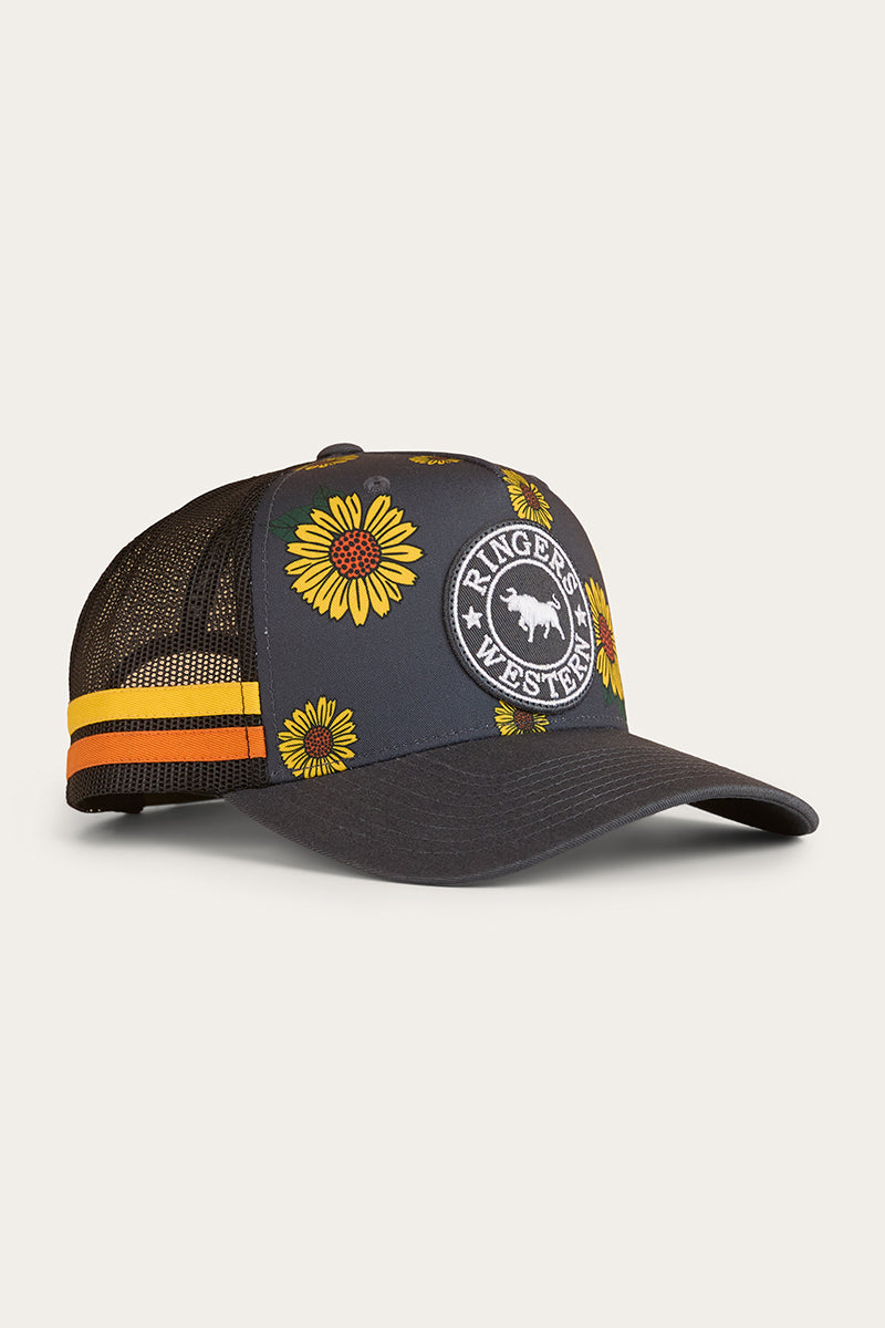 Ringers Western Sunflowers Kids Trucker Cap