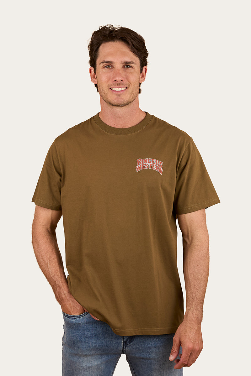 Ringers Western Do No Harm Take No Bull Mens Loose Fit T-Shirt
