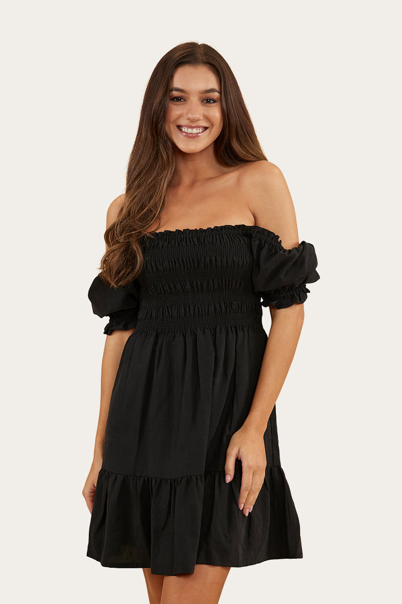 Ringers Western Tahlia Womens Shirred Mini Dress