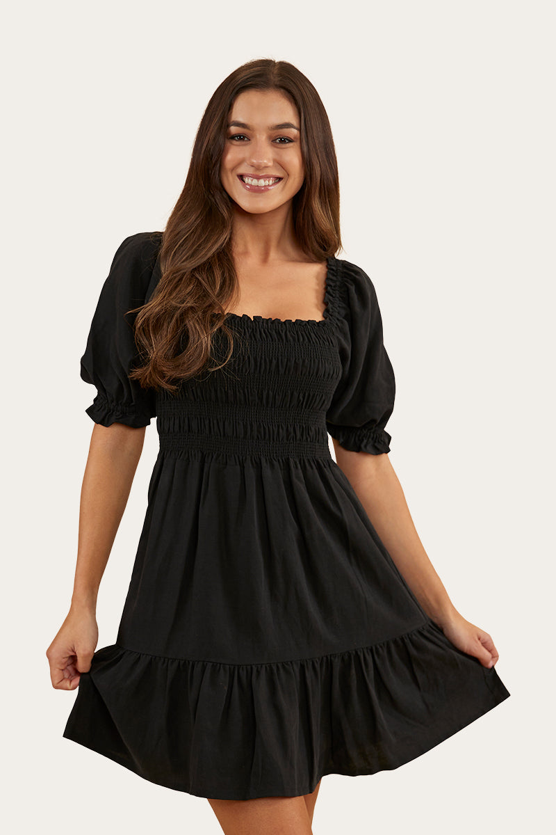 Ringers Western Tahlia Womens Shirred Mini Dress