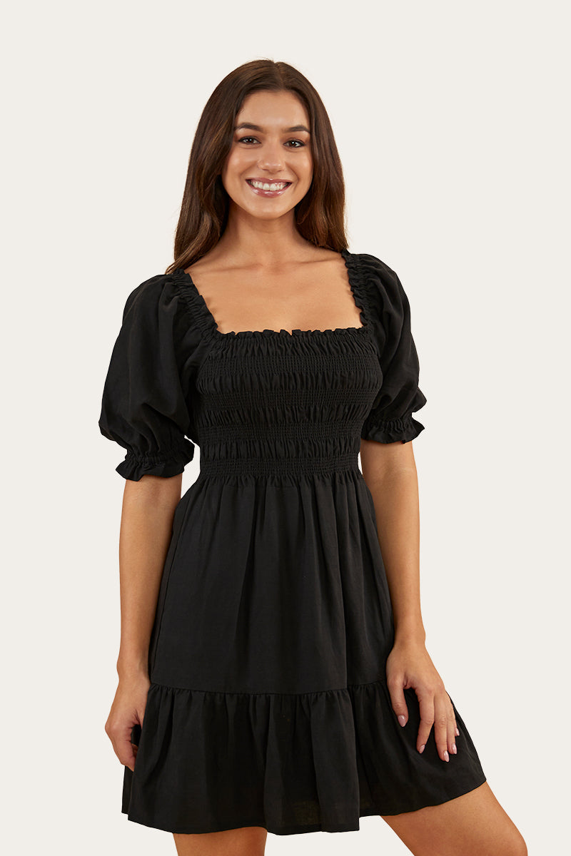 Ringers Western Tahlia Womens Shirred Mini Dress
