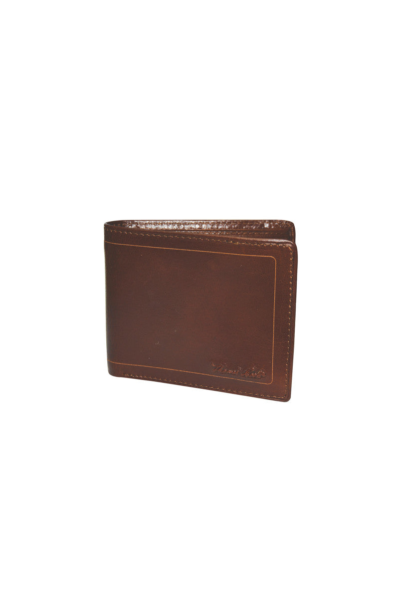 Thomas Cook Leather Edged Wallet - Light Brown