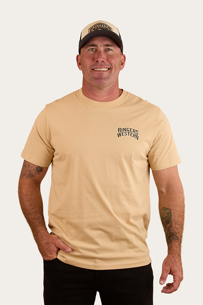 Ringers Western Do No Harm Take No Bull Mens Loose Fit T-Shirt