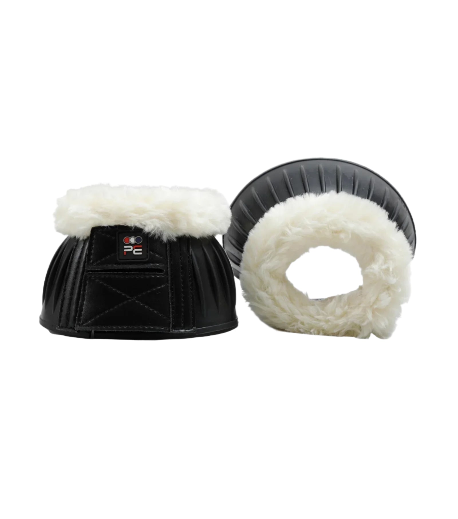 Premier Equine Techno Wool Rubber Bell Over Reach Boots