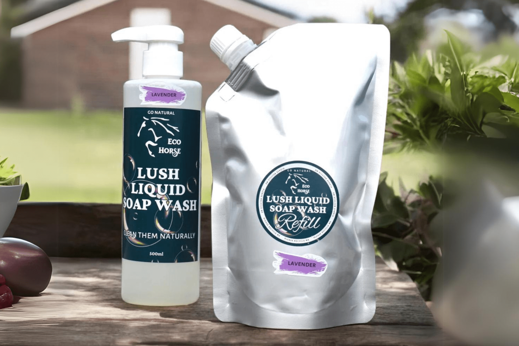 Eco Horse Lush Liquid Soap Wash