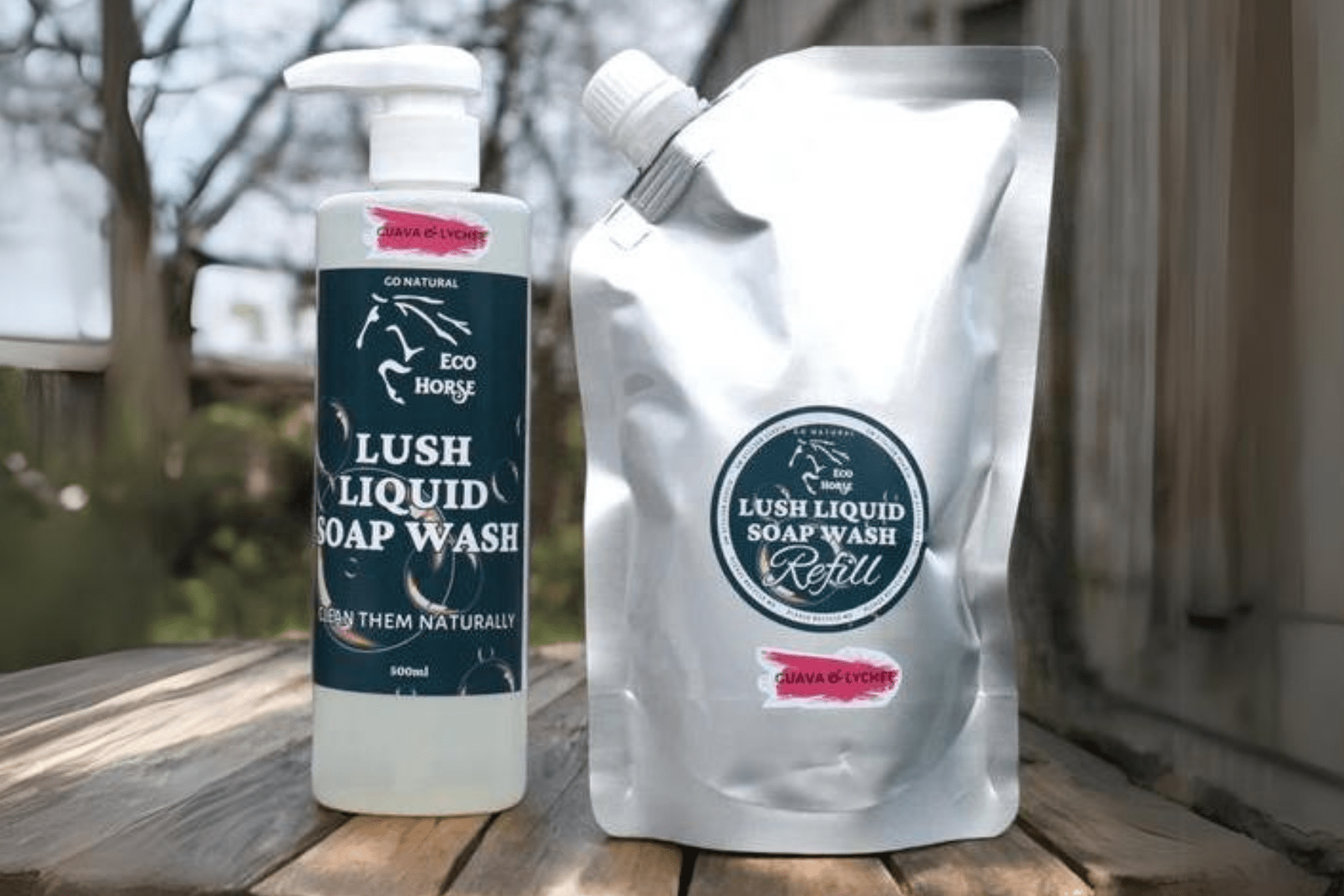 Eco Horse Lush Liquid Soap Wash