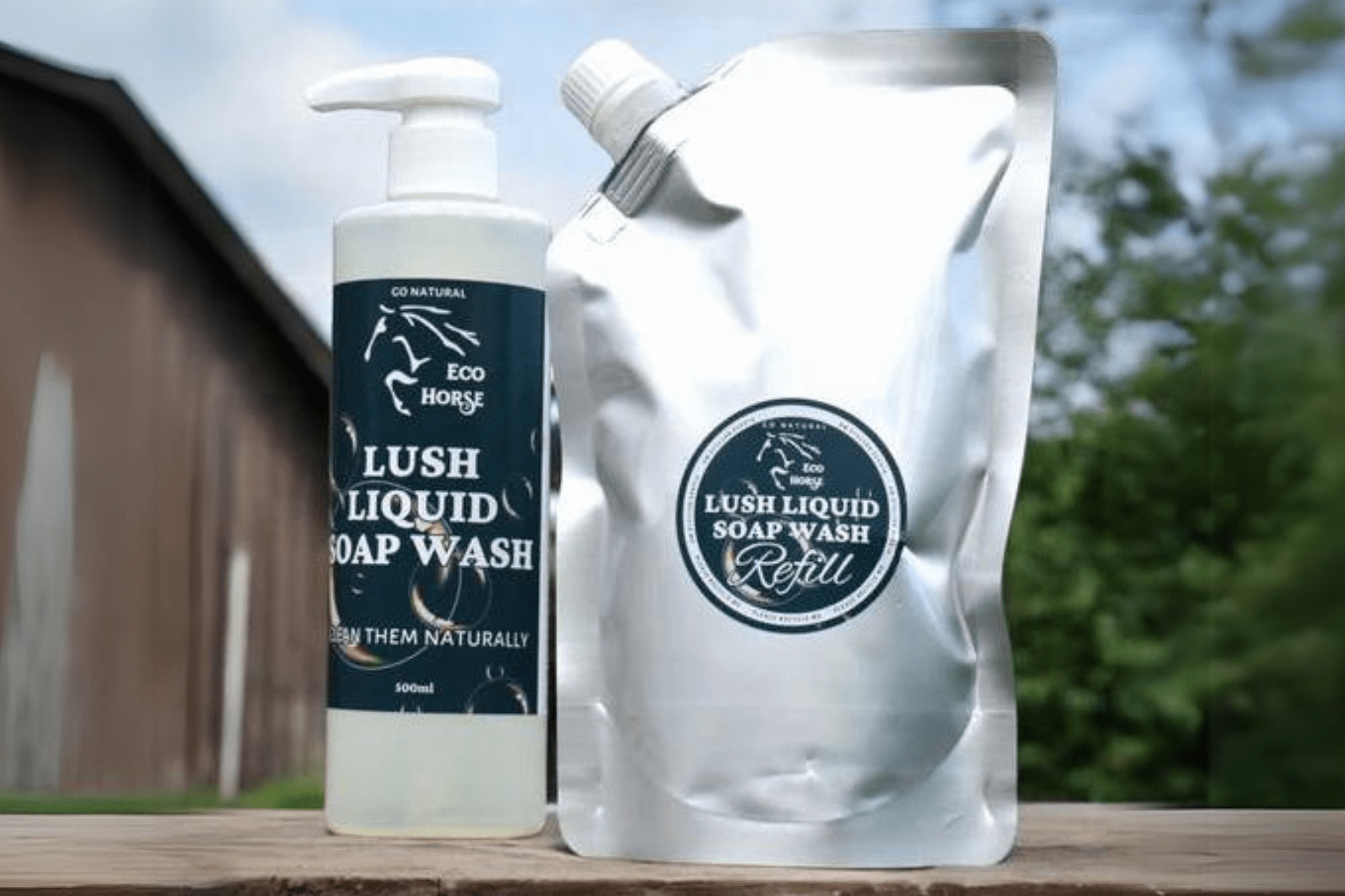 Eco Horse Lush Liquid Soap Wash