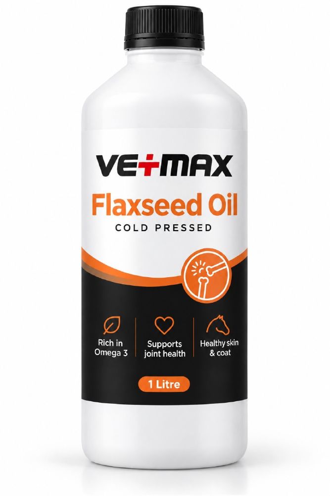 Vetmax Flaxseed Oil Cold Pressed