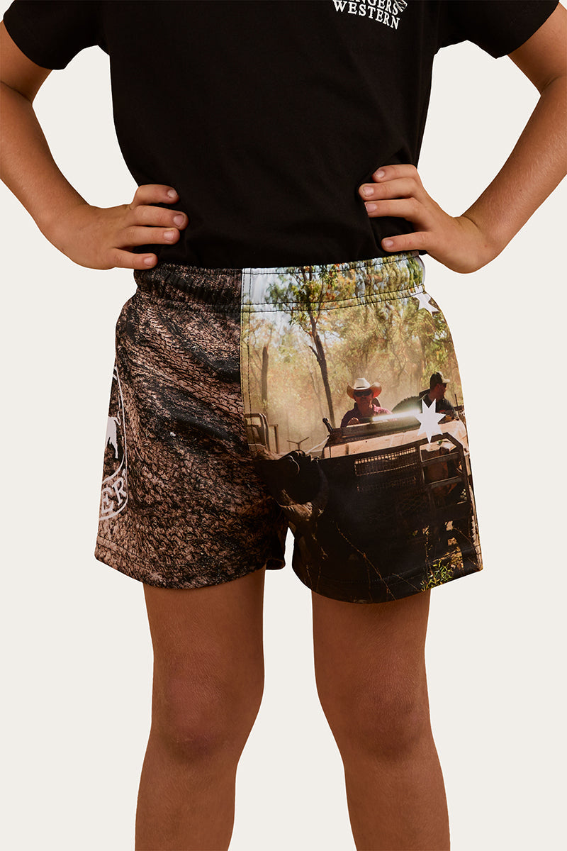 Ringers Western Out Bush Kids Footy Shorts