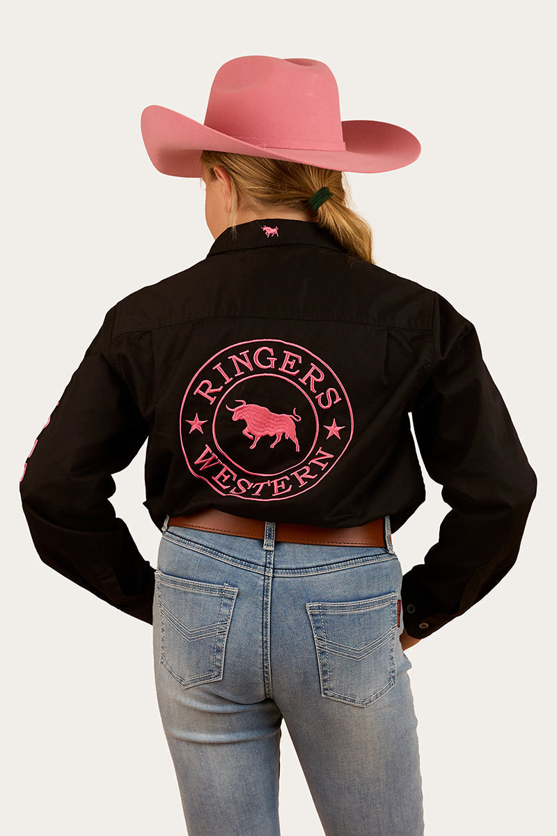 Ringers Western Jackaroo Kids Full Button Work Shirt